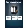 Araç İçi Su Isıtıcı Kettle 12V Çakmaklık Girişli Çelik Gövdeli Termos Kupa BX-316149