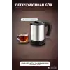 Oto Su Isıtıcı Kettle 12V Çakmaklık Girişli Paslanmaz Çelik Seyahat Tipi BX-316150