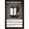 Araç İçi Su Isıtıcı Kettle 12V Çakmaklık Girişli Paslanmaz Çelik Termos Bardak BX-316153