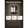 Araç İçi Su Isıtıcı Kettle 12V Çakmaklık Girişli Paslanmaz Çelik Termos Bardak BX-316153