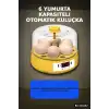 Kuluçka Makinesi 6 Yumurta Kapasiteli Otomatik Çevirmeli Ev Tipi Elektrikli BX-316162