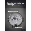 Kuluçka Motoru 50 TYZ 10/12 RPM Viyol Çevirici ve Problu Dijital Nem Sıcaklık Ölçer Seti BX-316163