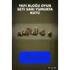 Yapı Bloğu Oyun Seti 45 Parça Sarı Yumurta Kutulu 6 in 1 Eğitici Çocuk Oyuncak BX-316189