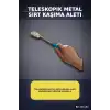 Teleskopik Metal Sırt Kaşıma Aleti Ergonomik Uzayan Kaşağı Aparat 22x4 cm BX-316193