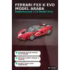 Model Araba 1:18 Ferrari FXX K EVO Signature Die-Cast Metal Koleksiyon BX-316210