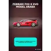 Model Araba 1:18 Ferrari FXX K EVO Signature Die-Cast Metal Koleksiyon BX-316210
