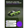 Model Araba 1/64 Mazda RX-7 VeilSide Fortune7 Green Koleksiyonluk Araç BX-316214
