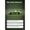 Model Araba 1/64 Mazda RX-7 VeilSide Fortune7 Green Koleksiyonluk Araç BX-316214