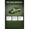Model Araba 1/64 Mazda RX-7 VeilSide Fortune7 Green Koleksiyonluk Araç BX-316214