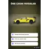 Chevrolet Corvette ZR1 Model Araba 1/64 Ölçek Oyuncak Koleksiyon Aracı BX-316216