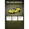 Chevrolet Corvette ZR1 Model Araba 1/64 Ölçek Oyuncak Koleksiyon Aracı BX-316216