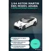 Model Araba 1/64 Aston Martin DBS Stratus White Koleksiyonluk Araç Oyuncak BX-316217