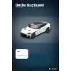 Model Araba 1/64 Aston Martin DBS Stratus White Koleksiyonluk Araç Oyuncak BX-316217