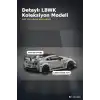 Nissan Model Araba 1/64 LB-Silhouette Works GT 35GT-RR Ver.1 Matt Grey BX-316220