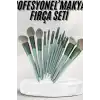 Makyaj Fırçası Seti 13 Parça Yumuşak Sentetik Kıllı Pudra Eyeliner Fırça Takımı BX-316229
