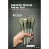 Makyaj Fırçası Seti 13 Parça Yumuşak Sentetik Kıllı Pudra Eyeliner Fırça Takımı BX-316229