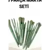 Makyaj Fırça Seti 13 Parça - Yumuşak Sentetik Kıllı Yüz ve Göz Fırçaları BX-316243