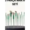 Makyaj Fırça Seti 13 Parça - Yumuşak Kıllı Dökülme Yapmayan Yüz ve Göz Seti BX-316245