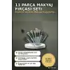 Makyaj Fırçası Seti 13 Parça Fiber Kıllı Ergonomik Saplı Yüz ve Göz Fırça Takımı BX-316246