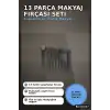 Makyaj Fırça Seti Yumuşak Sentetik Fiber Kıllı Yüz ve Göz İçin Fırça Takımı 13 Parça BX-316247