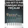 Makyaj Fırçası Seti 13 Parça Yumuşak Fiber Kıllı Ergonomik Seyahat Tipi BX-316250