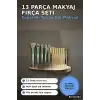 Makyaj Fırça Seti 13 Parça Yumuşak Kıllı Ergonomik Saplı Far Allık Fırçası BX-316253