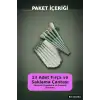 Makyaj Fırça Seti Sentetik Kıllı Çantalı Yüz Göz Far Fondöten Fırçaları BX-316254