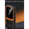 20000 mAh Powerbank Dahili Çoklu Kablolu ve Dijital Göstergeli Taşınabilir Şarj Cihazı BX-316260