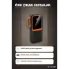 20000 mAh Powerbank Dahili Çoklu Kablolu ve Dijital Göstergeli Taşınabilir Şarj Cihazı BX-316260