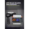 Dijital Termostat ve Nem Kontrol Cihazı Çift Ekranlı Kuluçka Sensörü 10A 220V BX-316264
