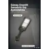 Solar Güneş Enerjili Sokak Armatürü 250W Sensörlü Kumandalı Beyaz Işık BX-316266