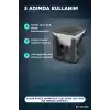 Solar Bahçe Armatürü 75W 6500K Işık IP65 Dış Mekan Lambası 1 Adet BX-316269