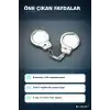 Oyuncak Polis Kelepçesi Metal Kutulu, Anahtarlı Renk Rol Oyunu Seti BX-316277