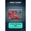 Oyuncak Polis Kelepçesi Metal Kutulu, Anahtarlı Renk Rol Oyunu Seti BX-316277