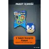 Sonic Figür Squishme Stres Oyuncağı Sürpriz Paket - 1 Adet Rastgele Model BX-316288