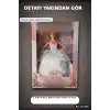 Gelinlikli Oyuncak Bebek ve Aksesuar Seti Kutulu Queen Bebek Oyun Figürü BX-316296