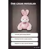 Papyonlu Peluş Tavşan Oyuncak 60 cm - Çocuk ve Bebek Için Hediye Figür BX-316300