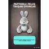 Papyonlu Peluş Tavşan Oyuncak 60 cm - Çocuk ve Bebek Için Hediye Figür BX-316300