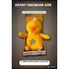 Işıklı Müzikli Peluş Oyuncak 28 cm Nefes Alan Hareketli Sakinleştirici Uyku Arkadaşı BX-316301