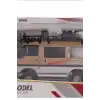 Mitsubishi Delica Model Araba 1:24 Ölçekli Oyuncak Araç, 3 Yaş ve Üzeri BX-316306