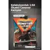 Monster Jam Canavar Kamyon Model Araba 1:64 Ölçekli Tekli Oyuncak Araç BX-316318