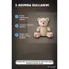 Oturan Ayı Peluş Oyuncak 50 cm Boyutunda Sevimli Çocuk ve Bebek Hediyesi BX-316342
