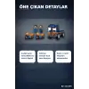 Motosiklet Taşıyıcı Kamyon Yapım Seti 88 Parça 2 Figürlü 4 Yaş Üzeri Çocuk Oyuncağı BX-316365