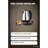 Paslanmaz Çelik Su Isıtıcı Kettle 1.8 Litre Otomatik Kapanan Gizli Rezistans Inox BX-316389