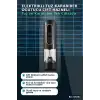 Elektrikli Tuz ve Karabiber Öğütücü Şarjlı Çift Bölmeli LED Işıklı Mutfak Değirmeni BX-316391