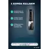 Elektrikli Tuz ve Karabiber Öğütücü Şarjlı Çift Bölmeli LED Işıklı Mutfak Değirmeni BX-316391