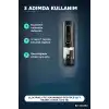 Elektrikli Tuz Karabiber Öğütücü Çift Hazneli Şarjlı LED Işıklı Mutfak Baharat Değirmeni BX-316393