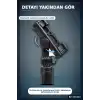 Telefon Selfie Çubuğu Bluetooth Kumandalı Katlanabilir Gövde Yatay Dikey Çekim BX-316414