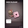 Mini Dijital Fotoğraf Makinesi 2,01 İnç Ekran Type C Şarjlı Pembe Cep Boy BX-316416