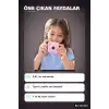 Mini Dijital Fotoğraf Makinesi 2.01 İnç Ekranlı Type C Şarjlı Pembe Kamera BX-316419